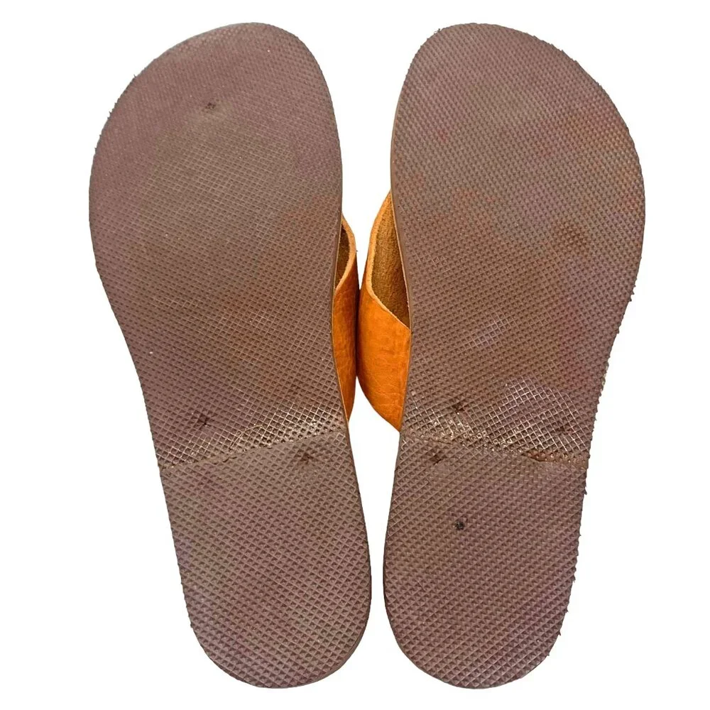 Melissinos Handmade Cyclades Leather Thong Custom Sandal‎
